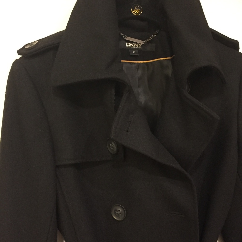 DKNY MILITARY STYLE COAT